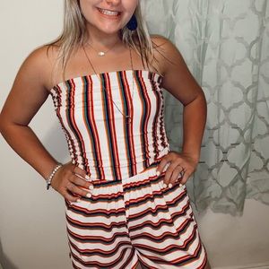 Cute comfy romper strapless! NWT Prices Negotiable